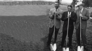 History, Three Men, Groundbreaking