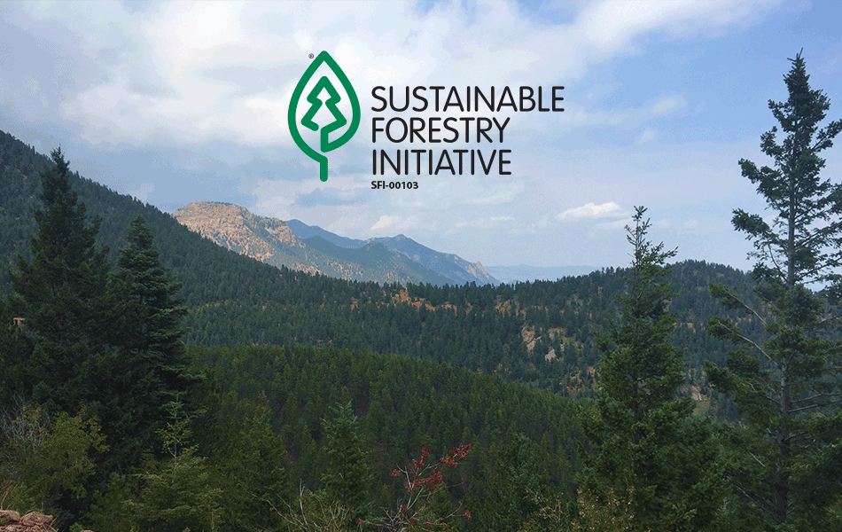 Sustainable Forest Initiative Member, SFI