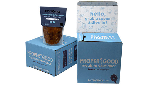 E-Commerce, Proper Good, Corrugate, Packaging, Green Bay Packaging, Box, Soup