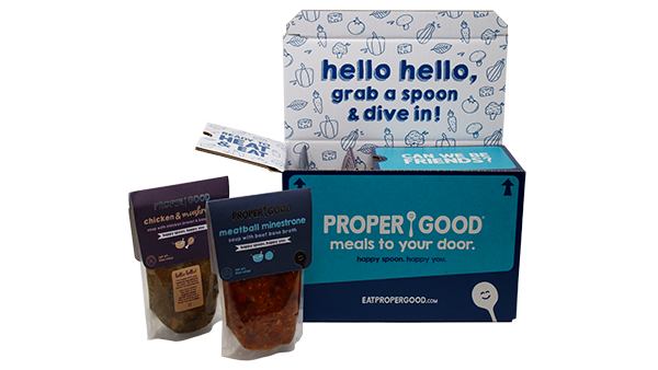 Proper Good, Soup, E-Commerce, Green Bay Packaging, Corrugated, Packaging, Box