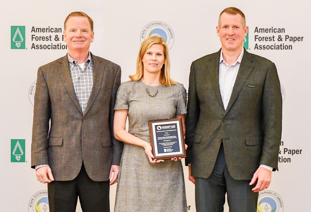 Green Bay Packaging Wins 2019 AF PA Sustainability Award For Water 