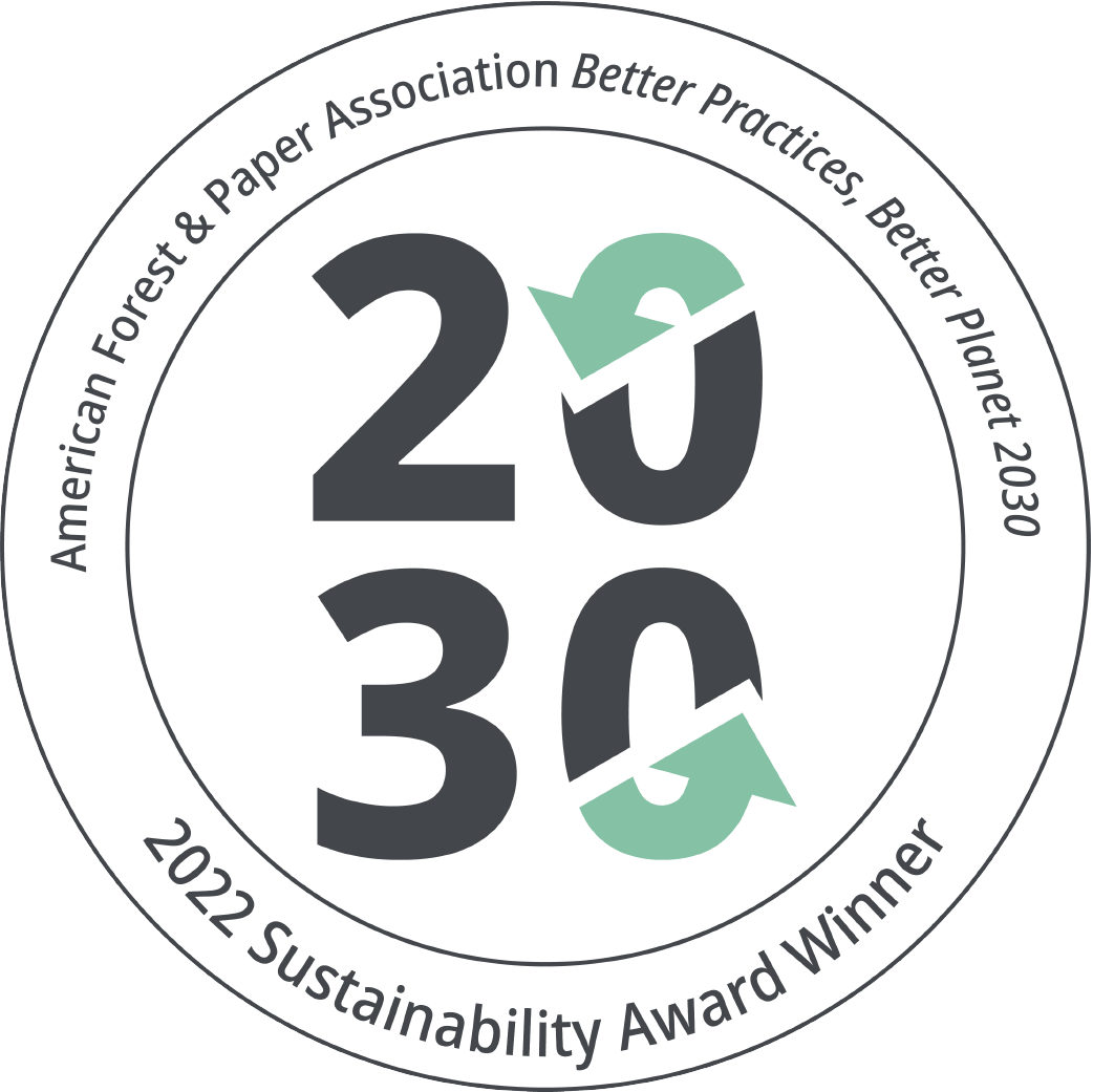 Green Bay Packaging is an AF&PA 2022 Sustainability award winner.