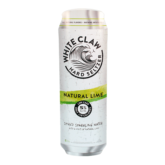 White Claw retail display created by Green Bay Packaging.