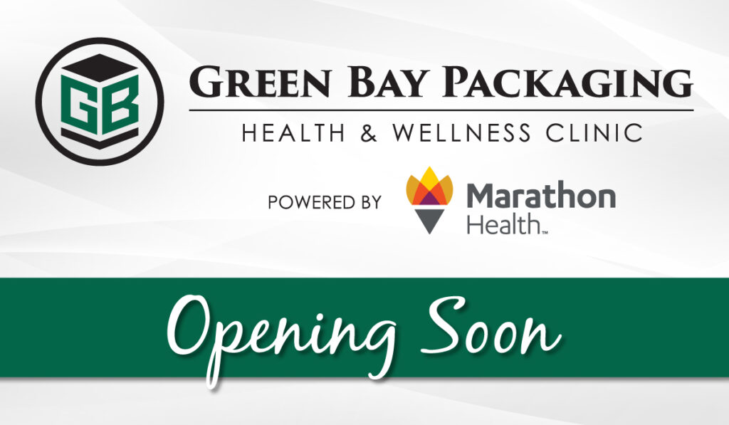 Green Bay Packaging Health & Wellness clinic powered by Marathon Health.